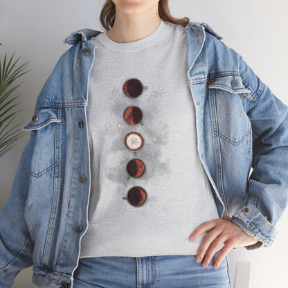 Lunar Coffee Unisex Heavy Cotton Tee