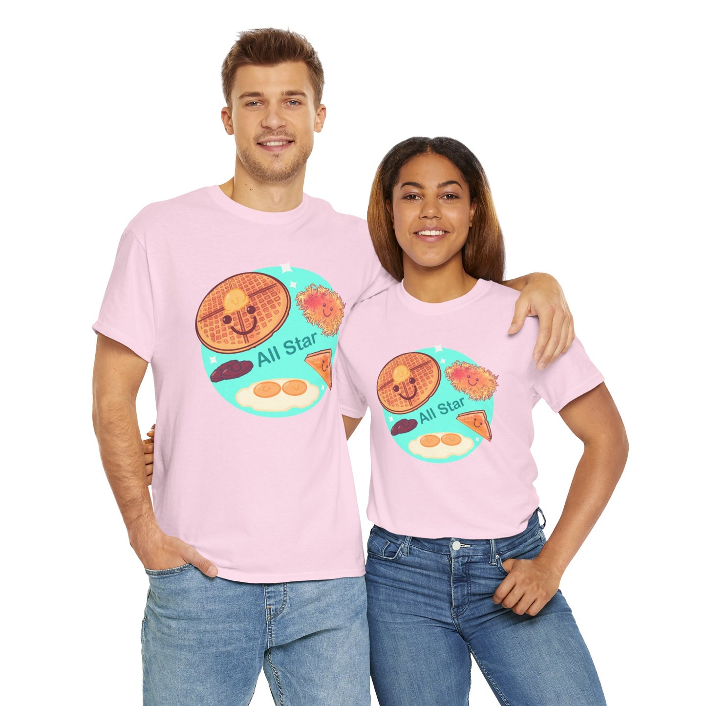 All Star Breakfast Unisex Heavy Cotton Tee