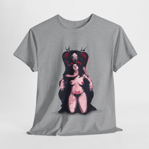 Deer Daddy Series 7: Daddy v Demoni  Unisex Heavy Cotton Tee