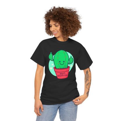 Don't Touch Me Unisex Heavy Cotton Tee