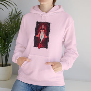 Female Wendigo Unisex Heavy Blend Hooded Sweatshirt