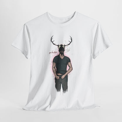 Deer Daddy Series 5: Youre Late Unisex Heavy Cotton Tee