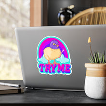 Try Me Kiss-Cut Vinyl Decal