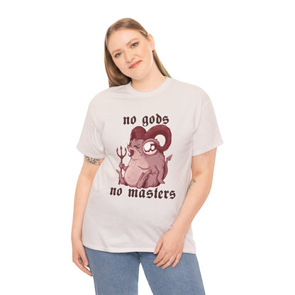 No Gods No Masters Unisex Heavy Cotton Tee