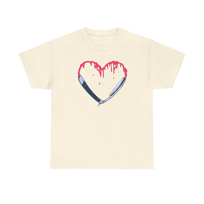Straight Razor Unisex Heavy Cotton Tee