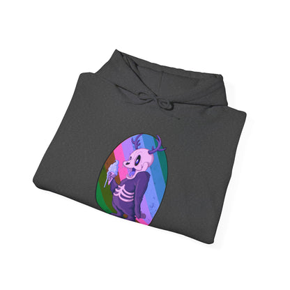 Monster Ice Cream Unisex Heavy Blend Hooded Sweatshirt