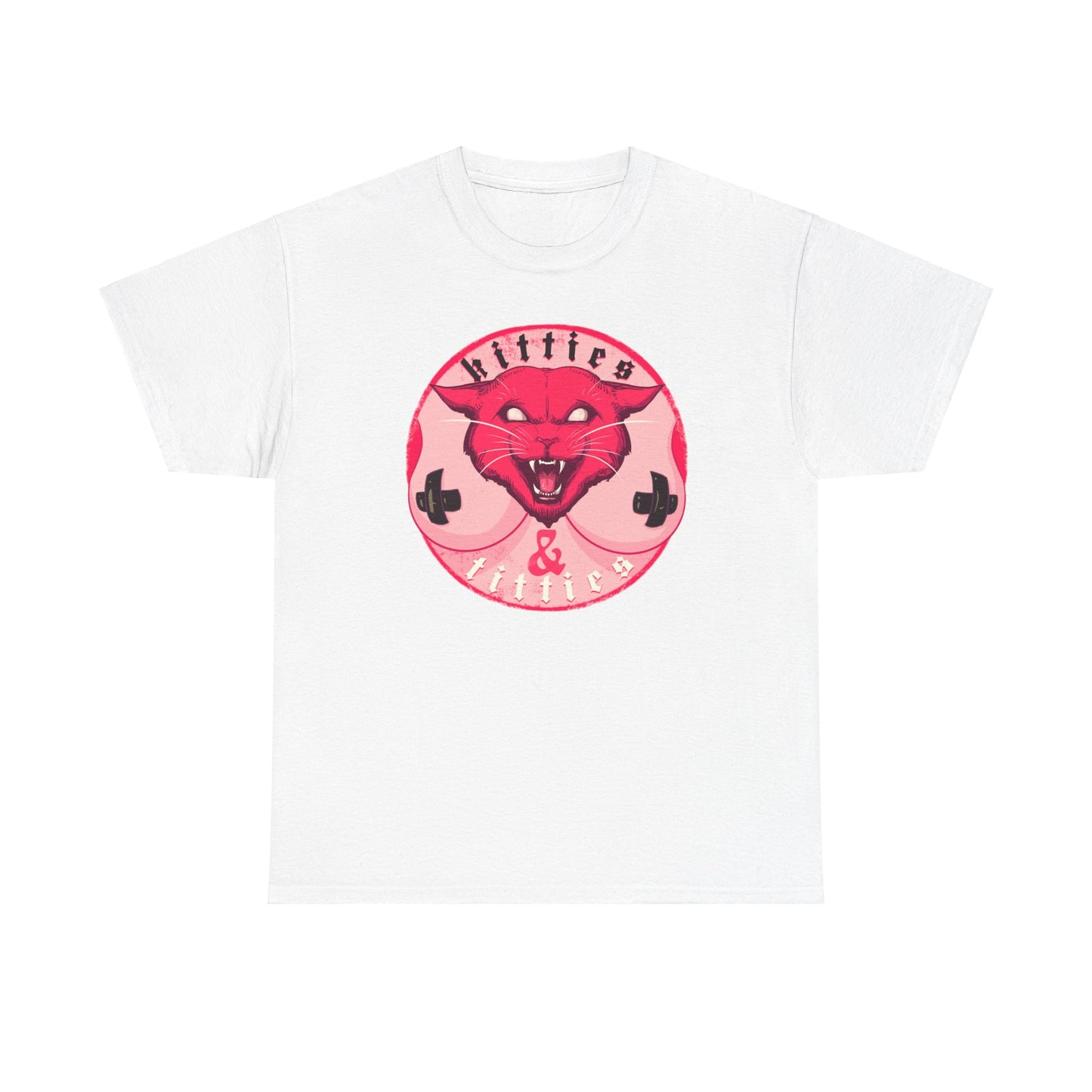 Kitties & Titties Unisex Heavy Cotton Tee