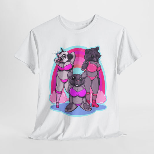 Live Fast Eat Trash Unisex Heavy Cotton Tee