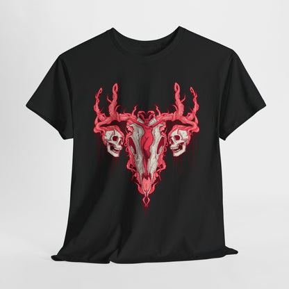 Uterus From Hell Unisex Heavy Cotton Tee