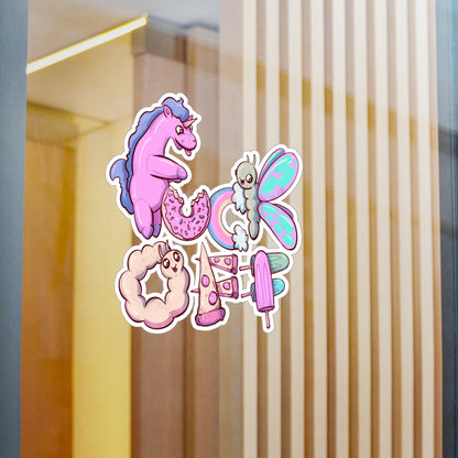 Majestic AF II Kiss-Cut Vinyl Decal