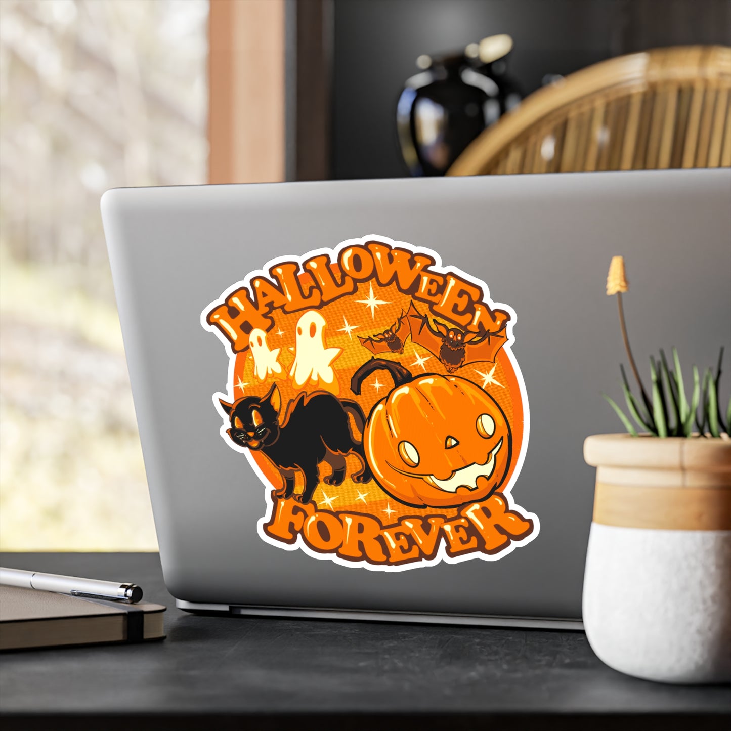 Halloween Forever Kiss-Cut Vinyl Decal