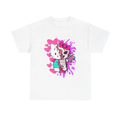 Zombie Kitty Unisex Heavy Cotton Patreon Tee