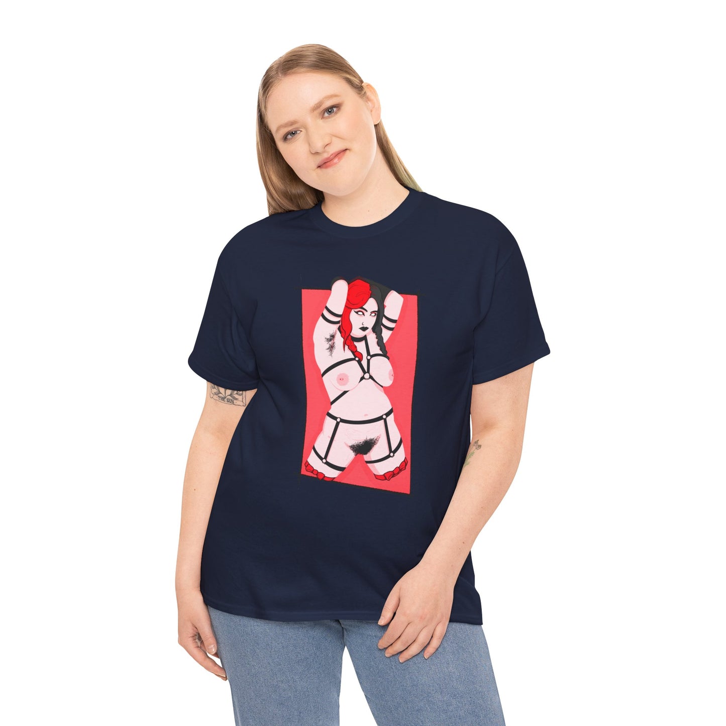 Natural Queen Unisex Heavy Cotton Tee