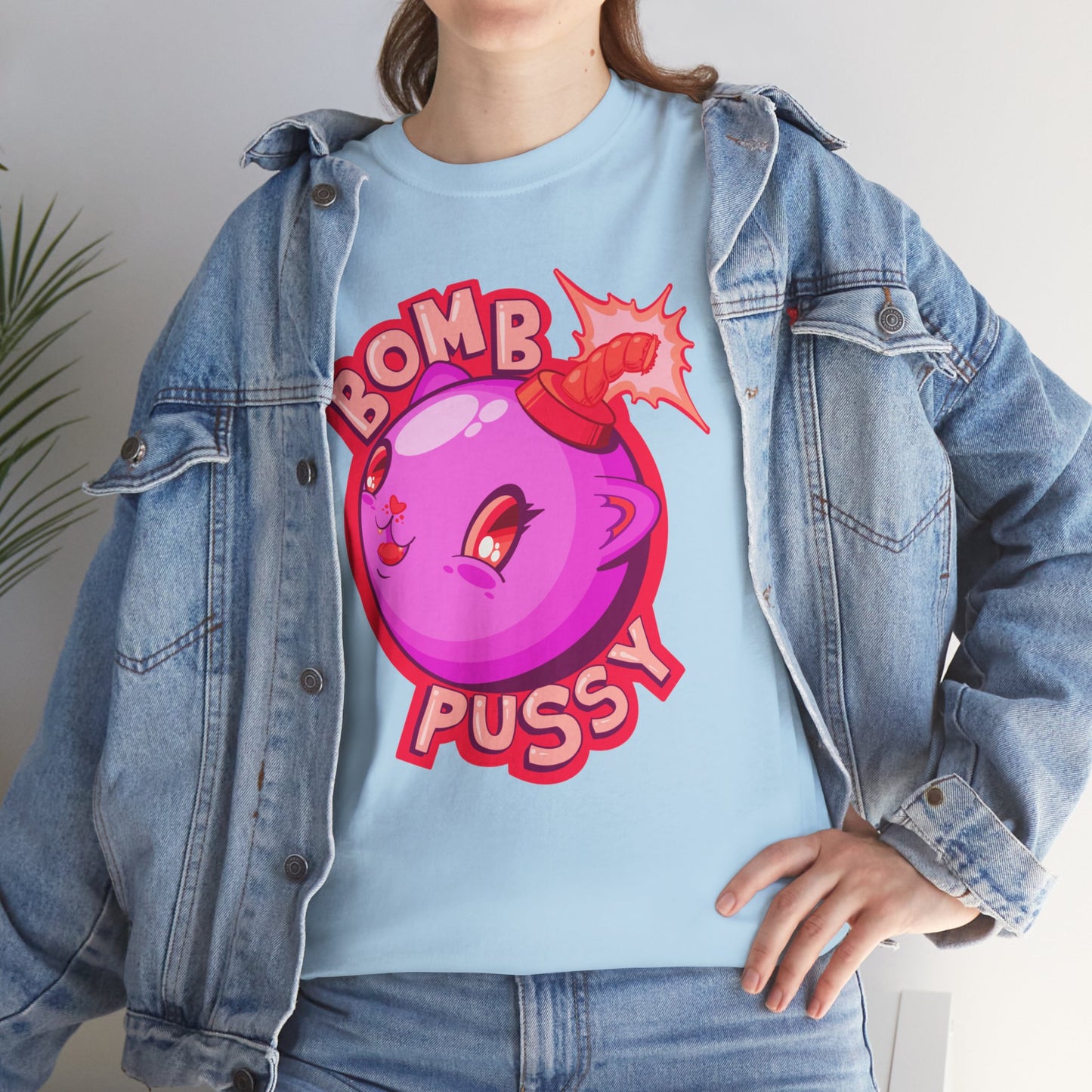 Bomb Pussy II Unisex Heavy Cotton Tee