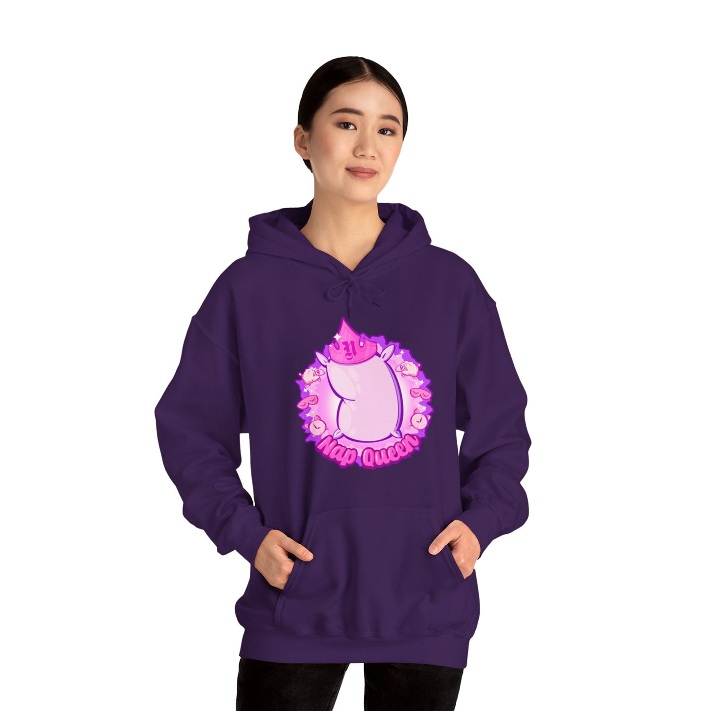 Nap Queen Unisex Heavy Blend Hooded Sweatshirt