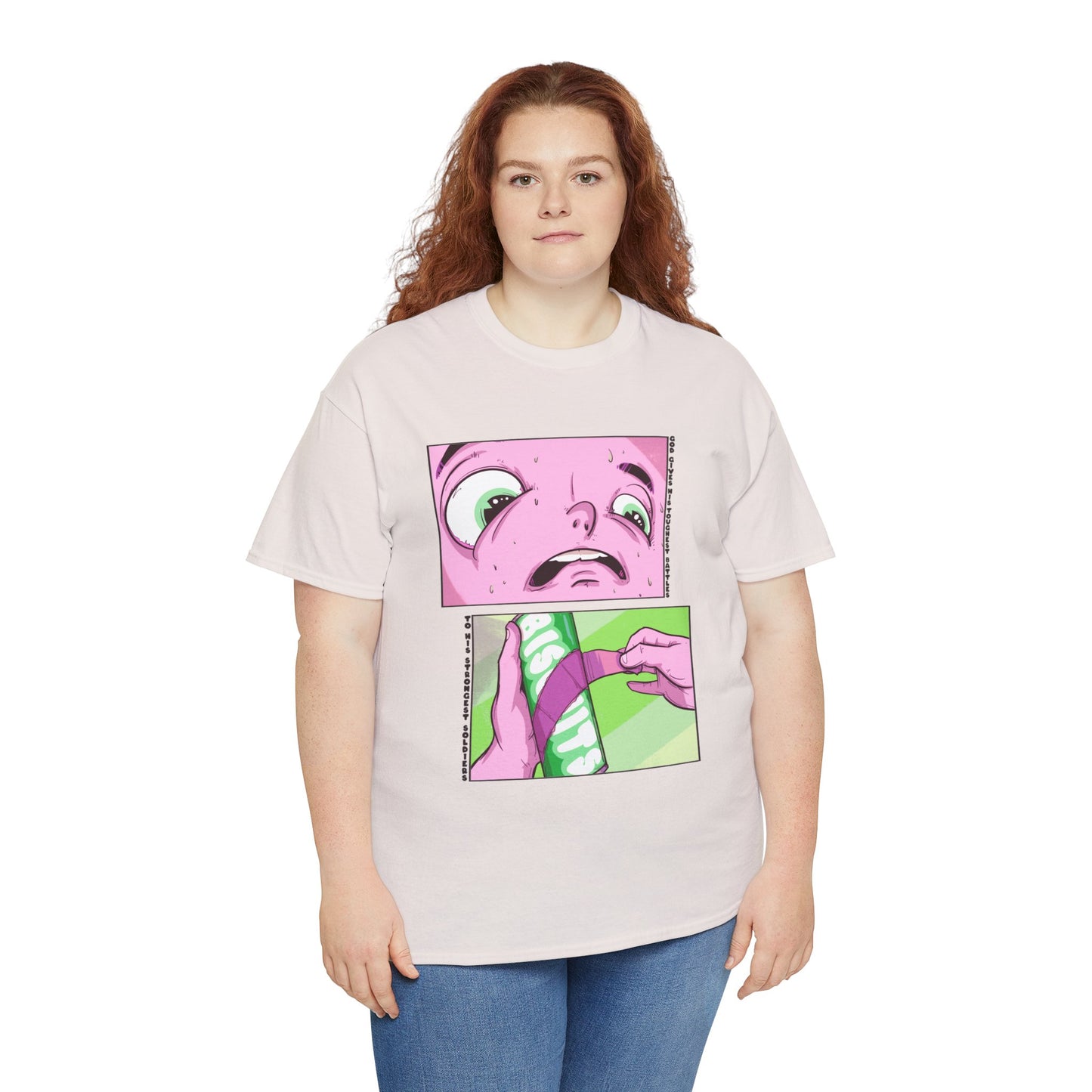 Biscuit Battle Unisex Heavy Cotton Tee
