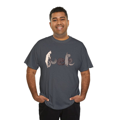 Sleeping Cats Unisex Heavy Cotton Tee