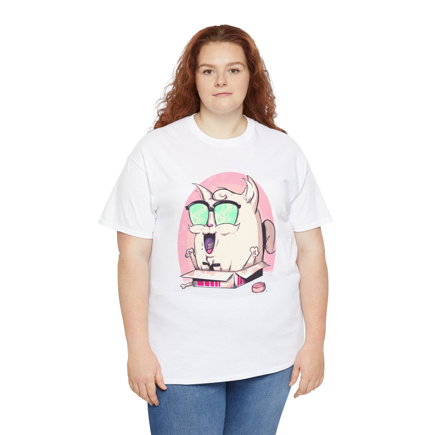 Chicken Box Unisex Heavy Cotton Tee