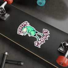 Feelin Froggy Kiss-Cut Vinyl Decal