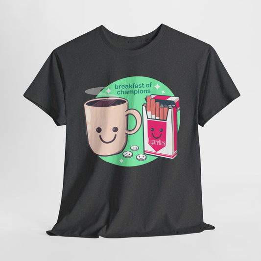 Breakfast of Champions Unisex Heavy Cotton Tee