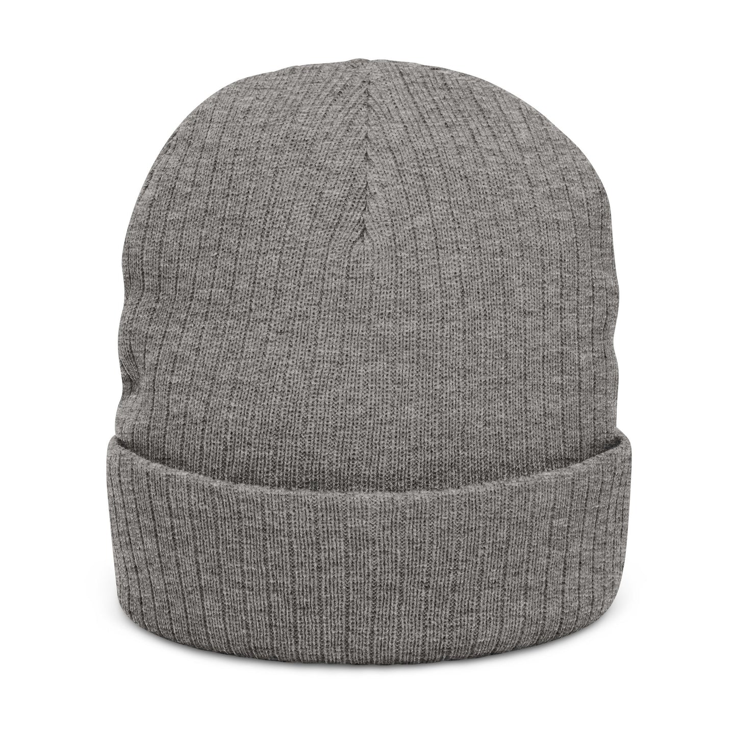 LVB 26 Logo Ribbed Knit Beanie Embroidered
