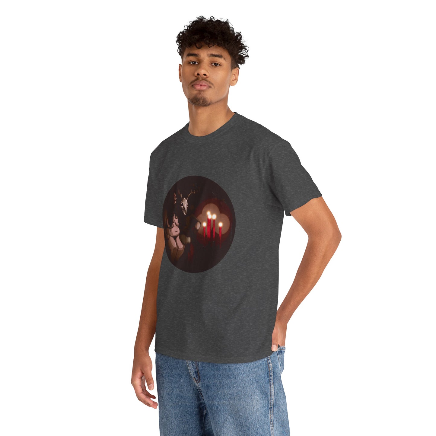 Deer Daddy Series 9: Candlelight Unisex Heavy Cotton Tee