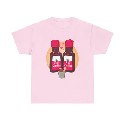 Vanilla Couple Unisex Heavy Cotton Tee