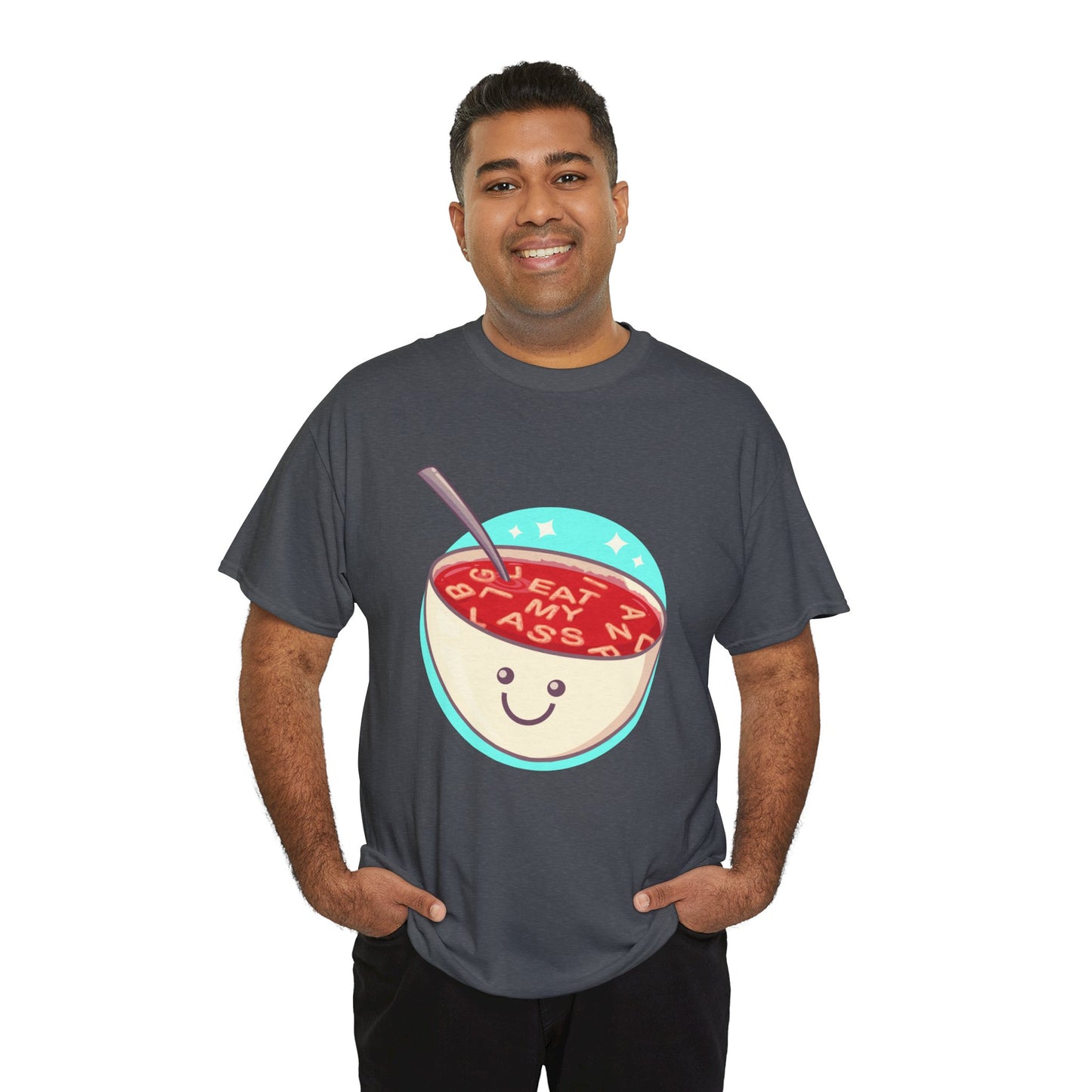 Alphabet Soup Unisex Heavy Cotton Tee