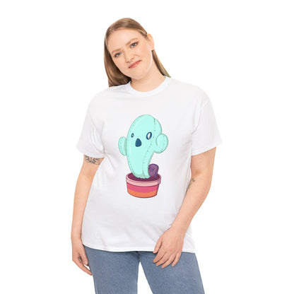 Spooky Succulent Unisex Heavy Cotton Tee