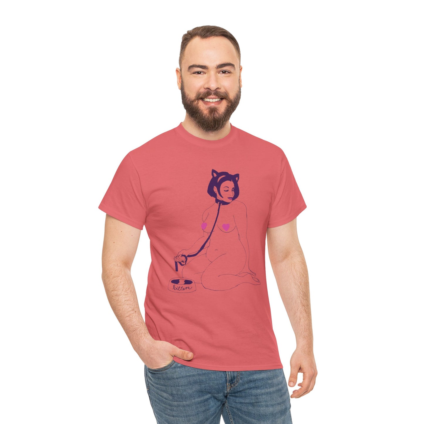 Kitten Unisex Heavy Cotton Tee
