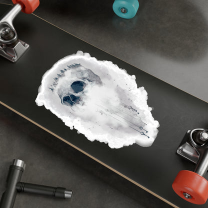Elemental Skull Air Kiss-Cut Vinyl Decal