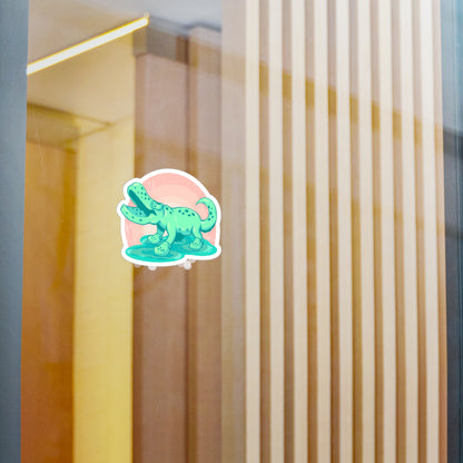Croc Kiss-Cut Vinyl Decal