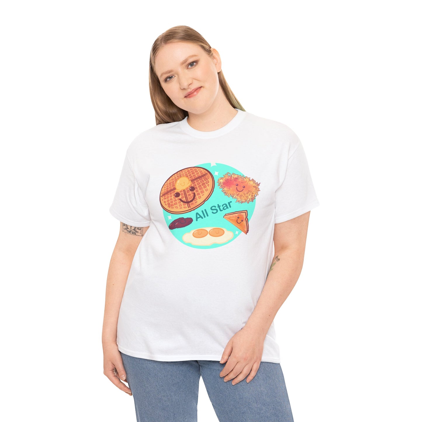 All Star Breakfast Unisex Heavy Cotton Tee