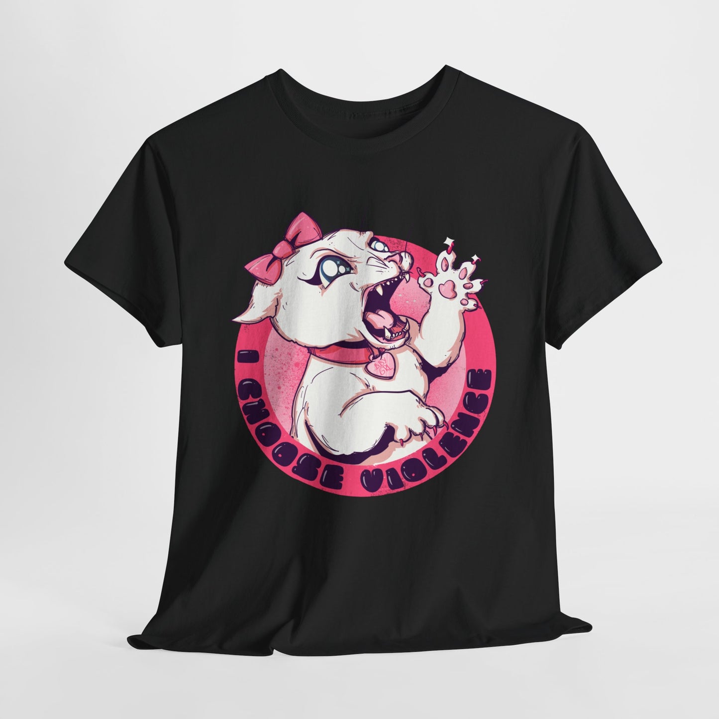 Killer Kitty Unisex Heavy Cotton Tee