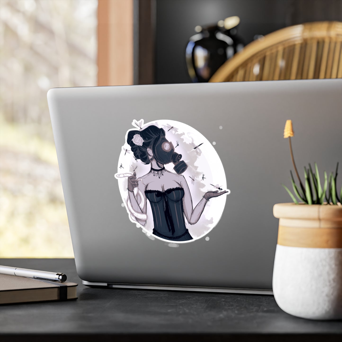 Nocturnal II Kiss-Cut Vinyl Decal