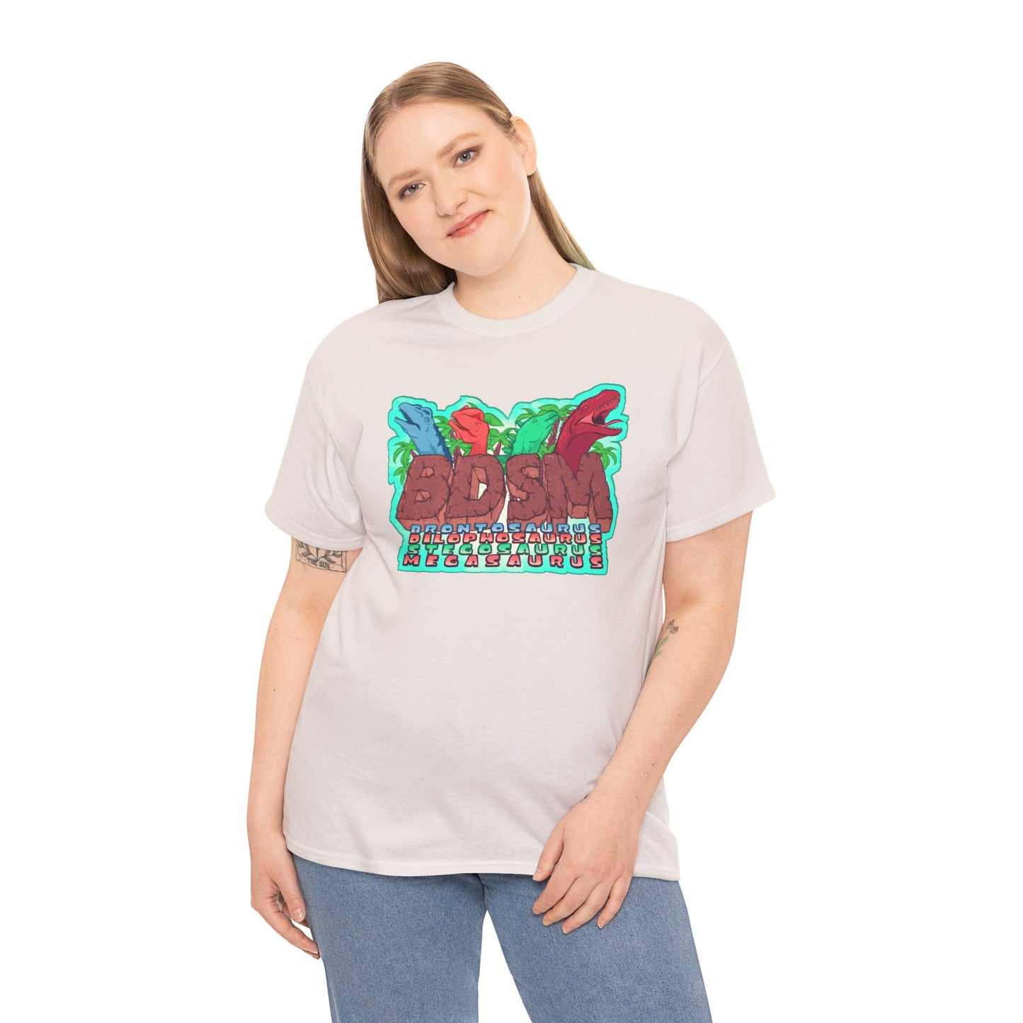 Dinosaurs Unisex Heavy Cotton Tee