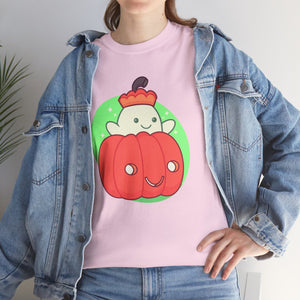 Pumpkin Ghost Unisex Heavy Cotton Tee