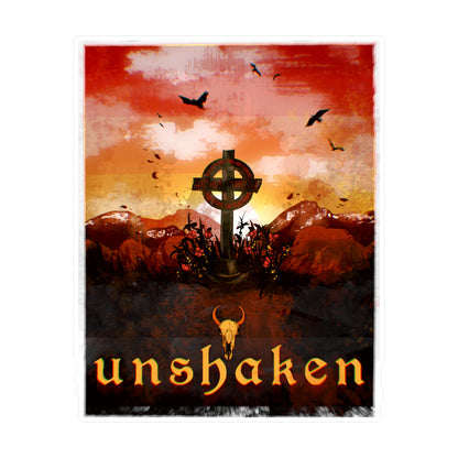 Unshaken Kiss-Cut Vinyl Decal
