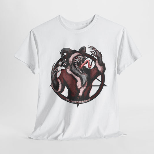 You Better Watch Out Unisex Heavy Cotton Tee