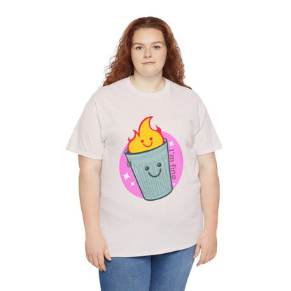 Trash Fire Unisex Heavy Cotton Tee