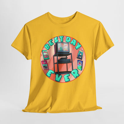 Best Day Ever Unisex Heavy Cotton Tee