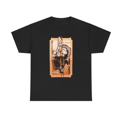 As Above So Below St Nick x Krampus Unisex Heavy Cotton Tee