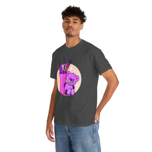 Valentines Bear Unisex Heavy Cotton Tee