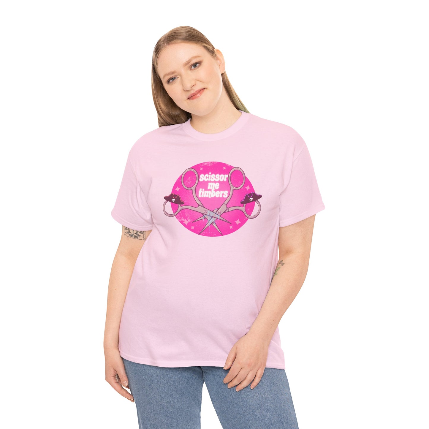 Scissor Me Timbers Unisex Heavy Cotton Tee