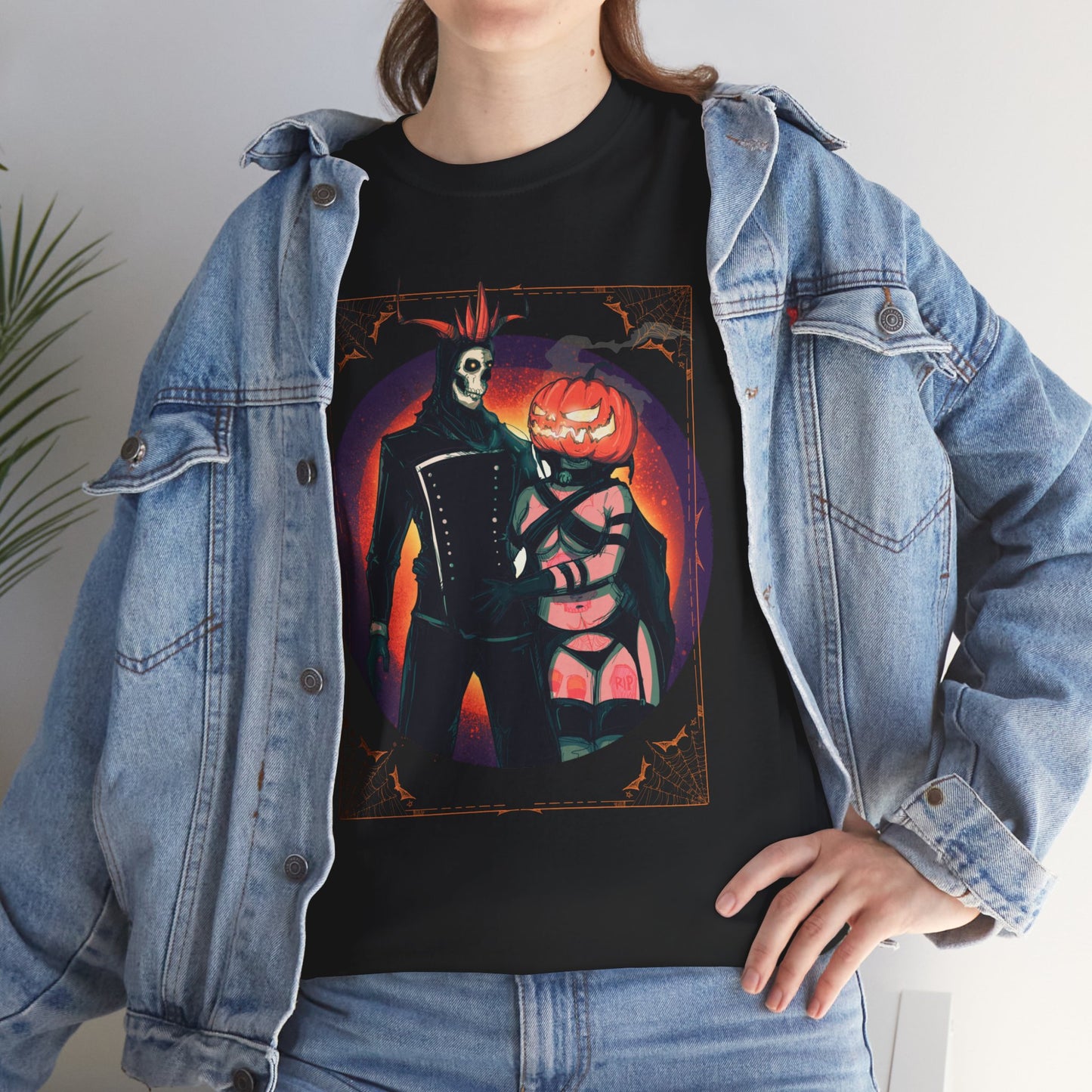 Pumpkin King & Queen Unisex Heavy Cotton Tee