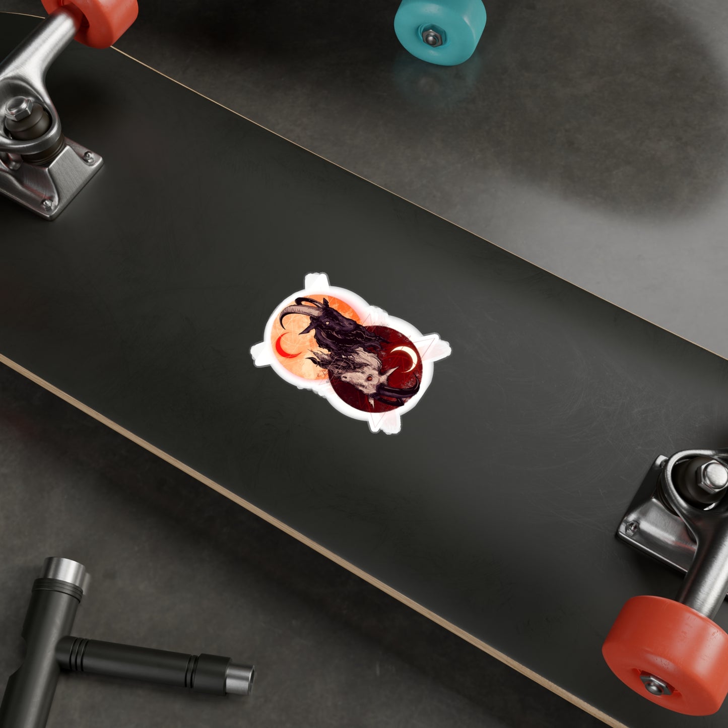 As Above So Below V Kiss-Cut Vinyl Decal