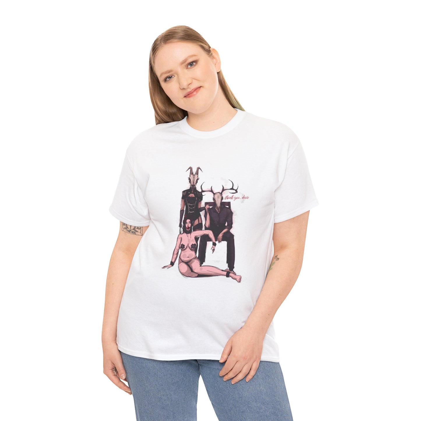 Deer Daddy Series 5: Teamwork Unisex Heavy Cotton Tee