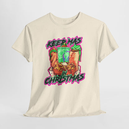 Keep Mas In Christmas Unisex Heavy Cotton Tee