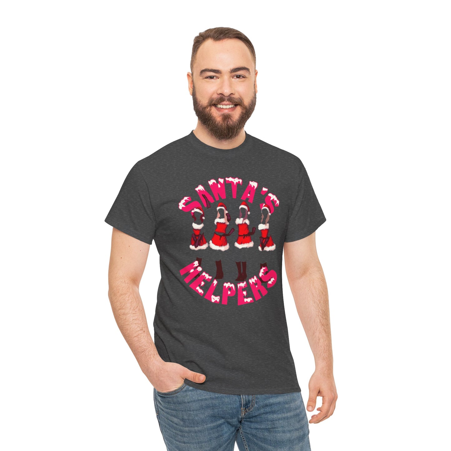 Santa's Helpers Unisex Heavy Cotton Tee