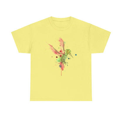 Hummingbird Skeleton Unisex Heavy Cotton Tee